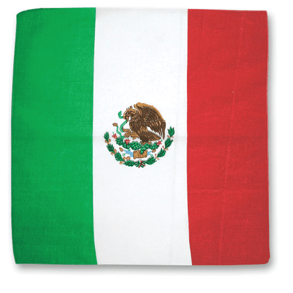 Mexico Flag FACE Scarf Sun Scarf Neck Gaiter Headband Bandana Du Rag Skull Cap 
