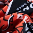 thumbnail image 3 of Men's Chubbies Orange Cincinnati Bengals Game Day Fit Classic Lined Swim Trunks, 3 of 3