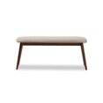thumbnail image 5 of Home Square 2 Piece Polyester Fabric Dining Bench Set in Light Gray, 5 of 5