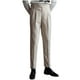 thumbnail image 2 of Pantalones largos de moda para hombre, casuales, de color sólido, con bolsillos y cremallera, cintura elástica, de poliéster., 2 of 8