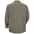 thumbnail image 3 of Red Kap Men's Long Sleeve Microcheck Uniform Shirt, 3 of 4