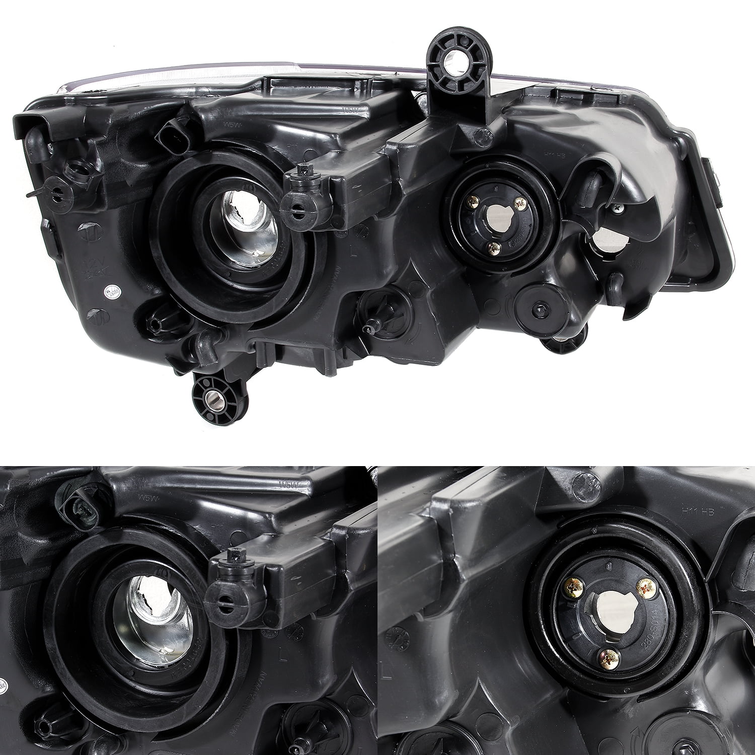 AKKON - For 2008-2016 Town & Country | 11-20 Dodge Grand Caravan Headlights Headlamps Pair Left + Right