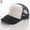Black & White, variant on Unisex Attractive Baseball Cap Trucker Mesh Blank Visor Adjustable Sun Hat