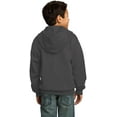 thumbnail image 2 of Port & Company Youth Core Fleece Full-Zip Hooded SweatShirt PC90YZH, 2 of 2