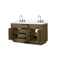 thumbnail image 6 of Abbey 60 in W Grey Oak Double Vanity, Cultured Marble Top and Faucet Set, 6 of 6