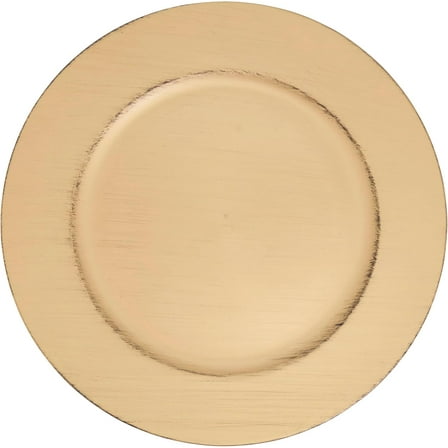 Refined Brushed Charger Plate (Set of 4)