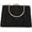 Black, variant on Kukuzhu Satin Evening Bag for Women Sparkly Bridal Purses Classy Pleated Clutch Bag Glitter Evening Handbag