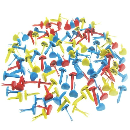 

JMXIANG 100pcs 9mm Heart Brads Scrapbooking Embellishment Fastener Brads Metal Crafts