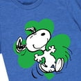 thumbnail image 3 of Peanuts - Dancing Snoopy Shamrock - Toddler and Youth Short Sleeve Graphic T-Shirt, 3 of 6