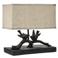 thumbnail image 2 of Creative Co-Op Rustic Bird Lamp with Rectangle Shade, 2 of 4