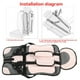 thumbnail image 4 of Asiento De Automóvil Simple, Asiento De Seguridad Para Niños Facric De Malla De Aire Plegable Para Viajar, 4 of 7
