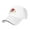 White, variant on Gardner-Webb University Casual Sandwich Baseball Cap Adjustable For Men For Women