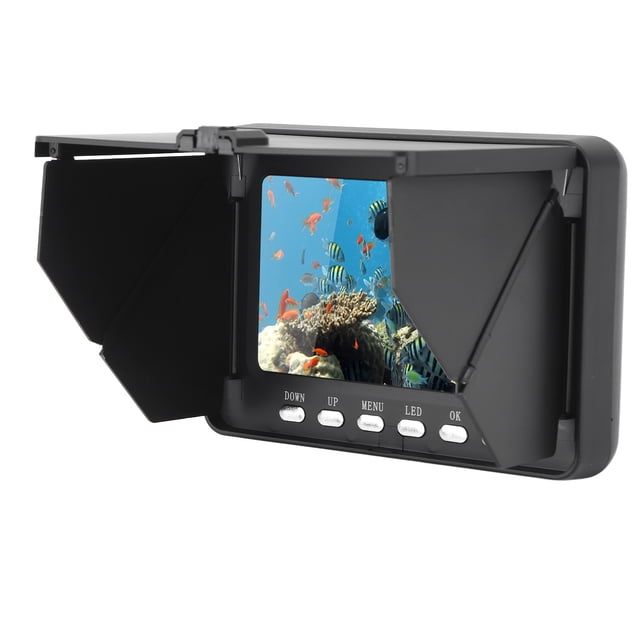 Camera Fish Detector Device, 1080P Underwater Camera Fish Detector 5000MAH USB Charging for River