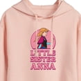 thumbnail image 3 of Frozen - Winter - Little Sister Anna - Juniors Cropped Pullover Hoodie, 3 of 5