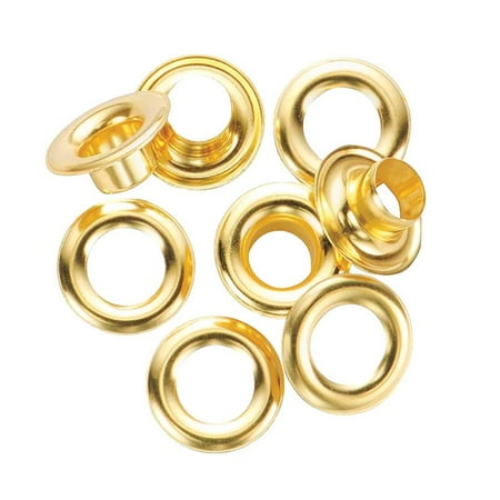 Brass Grips - GRIP 78985 Brass Grommet Kit, 12 Pieces