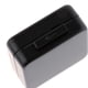 thumbnail image 4 of 2x Caja De Joyería De Metal Organizador De Joyería De Caja De Diamante Suelto Polaco Negro, 4 of 8