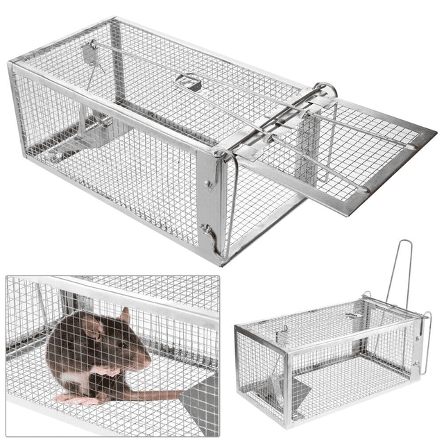 Trampa viva para ratones Zhivalor trampa para ratas trampa para martas trampa para gatos