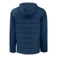 thumbnail image 3 of Men's Cutter & Buck  Navy Chicago Cubs Stars & Stripes Big & Tall Evoke Hybrid Eco Softshell Recycled Full-Zip Hoodie, 3 of 3