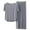 Blue, variant on RUTAYY Women's Summer Tops Pants Suit Casual Comfortable Loungewear Set Breathable Seamless Solid Color Sleepwear Pjs For Night Wear XL