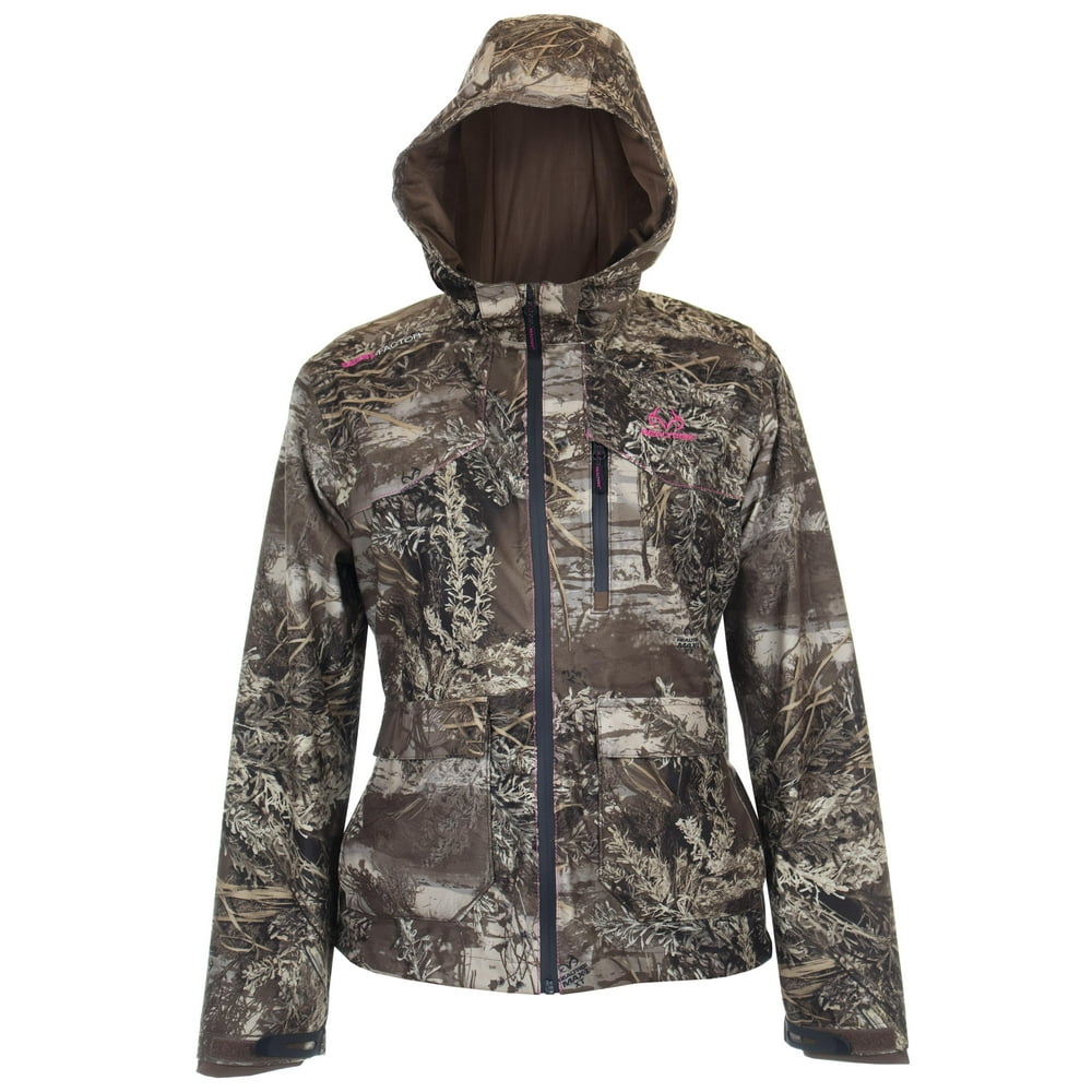 Realtree Women's Tricot Hunting Jacket, Realtree Edge, Size Large ...