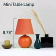 thumbnail image 3 of Simple Conceptions Mini globe en céramique Lampe de table 2 paquets, 3 of 4