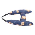 thumbnail image 1 of Almohada De Viaje Para Coche Súper Suave En Forma De H Con Correa Ajustable, Bonitos Estampados De Doble Cara, Fácil De Limpiar Para Niños Y Adultos, 1 of 7