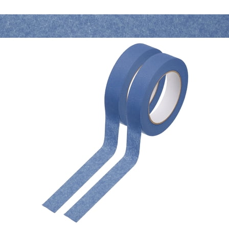 1 Inch x 110 Yards Painters Tape, Adhesive Masking Tape Paint Tapes for Wall Painting DIY Artist Craft Arts Decoration Labeling, Blue