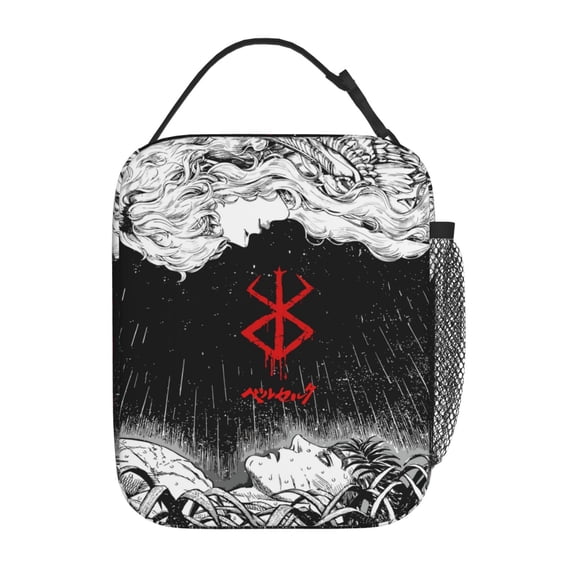 Anime Berserk Lunch Box Insulated Lunch Bag For Cute Lunch Box Suitable For Adult Work Office
