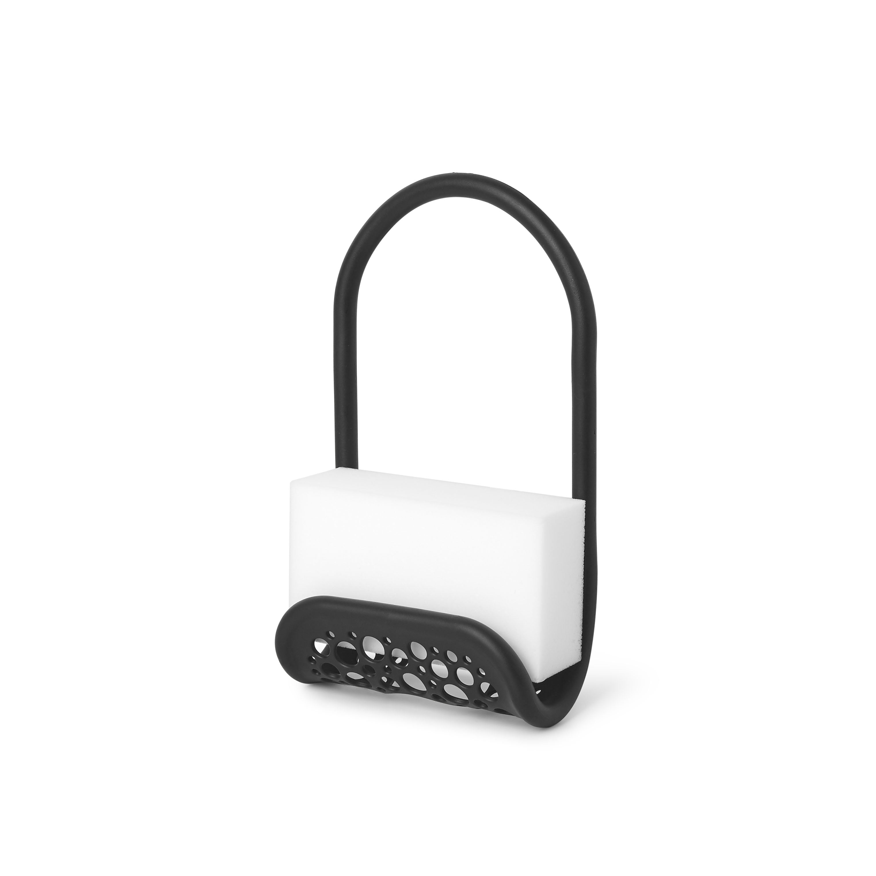 Mainstays Flexible Sink Caddy, Plastic, Black