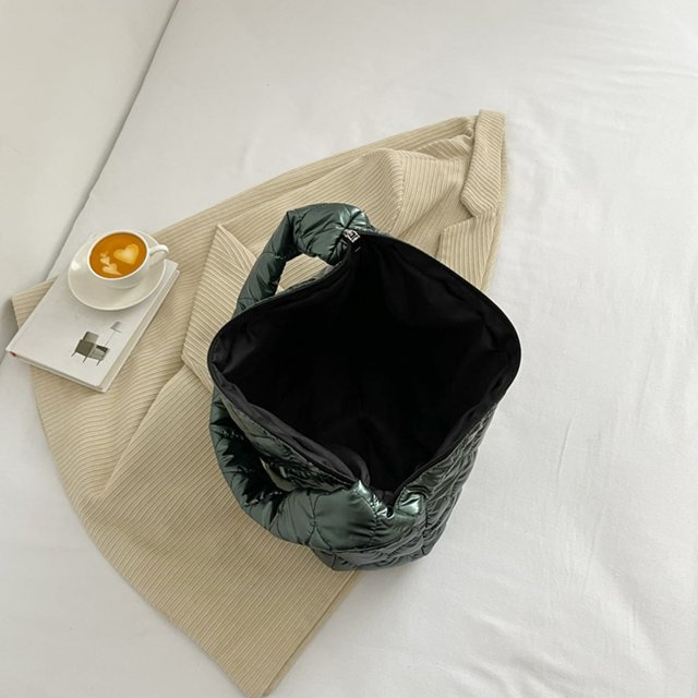 Autumn Winter Commute Bag Lattice Pattern Quilted Underarm Bags Fashion for Work