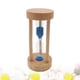 thumbnail image 2 of 3 minutos de madera reloj de arena reloj de arena azul arena temporizador reloj mesa decoración, 2 of 8