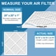thumbnail image 4 of LotFancy 20x20x1 Filtros de Aire, Filtros de Aire para Horno HVAC AC Plisados MERV 13, Paquete de 6, 4 of 7
