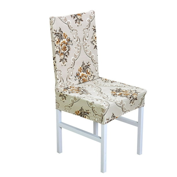 Unique Bargains Stretch Dining Room Chair Covers Slipcovers Set of 6
