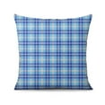 thumbnail image 2 of Blue Checkered Pillow Covers Pillow Cover,Soft Pillow Cas Covers,linen Pillowcases Double-sided Printing for Sofa Couch Outdoor Decor,Decorative Set Of 2,18x18 Inches, 2 of 7