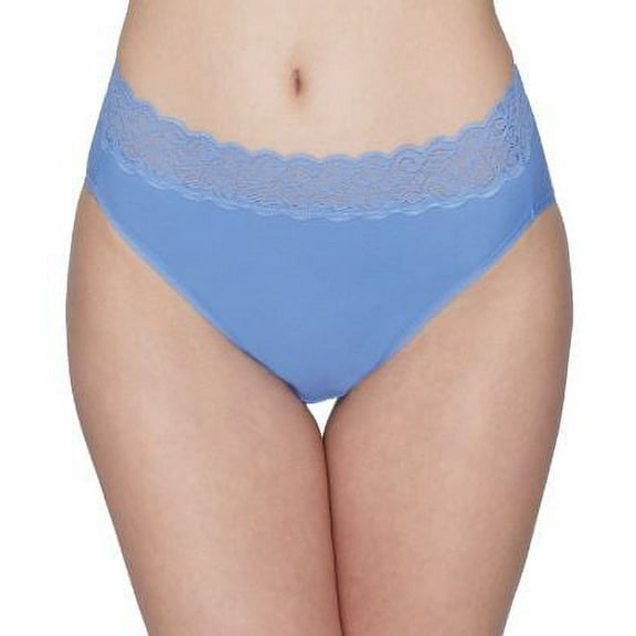 Vanity Fair Womens Flattering Hi-Cut Cotton Brief Style-13395