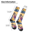 thumbnail image 2 of KLL Butterfly 3 Print Cool Socks Men's Women's Crew Socks Funny Crazy Novelty Stockings, 2 of 6
