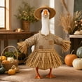 thumbnail image 3 of AZXY Porch Goose Outfit, 23" Porch Goose Clothes for Lawn Yard & Patio Decoration, Goose Clothing for Cement Plastic Lawn Goose Statue,Goose Clothes for Garden Porch Goose Figurine,Outdoor Home Decor, 3 of 7