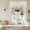 Beige, variant on Spring Blue Flowers Tie Up Curtains 45 Inches Long, Kitchen Window Curtains Over Sink, Retro Tea Cup Phrases Country Small Window Curtains Shade Balloon Curtains Valances for Bedroom/Cafe 34"x45"