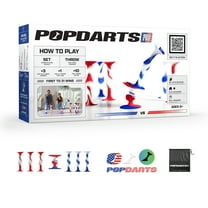 Popdarts USA Pro Pack – Suction Cup Dart Game for Indoor/Outdoor Play