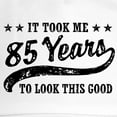 thumbnail image 2 of CafePress - Funny 85Th Birthday Cap - Adjustable 100% Brushed Unisex Casual Cotton Baseball Cap, Beige, 1, 2 of 2