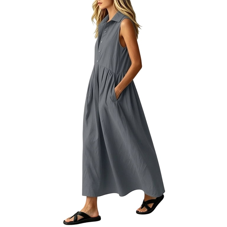 maxi dress bodycon Solid Sleeveless Mock Neck Black / M adhesive bra zero-production-waste SIZE:0 Dresses For Women Brown
