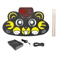 thumbnail image 2 of TISHITA Hand Roll Up Drum Kits Electronic Percussion Instrument Multipurpose Tools Gifts Tiger, 2 of 8