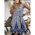 thumbnail image 2 of Ekouaer Nightgown for Women Tank Night Gown Sleeveless Sleep Shirt Button Night Shirt with Pockets Soft Sleep Dress, 2 of 5