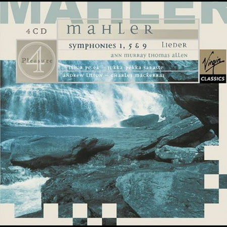 Mahler: Symphonies 1, 5 & 9/Lieder (4 Disc Box (Best Mahler Symphonies Box Set)