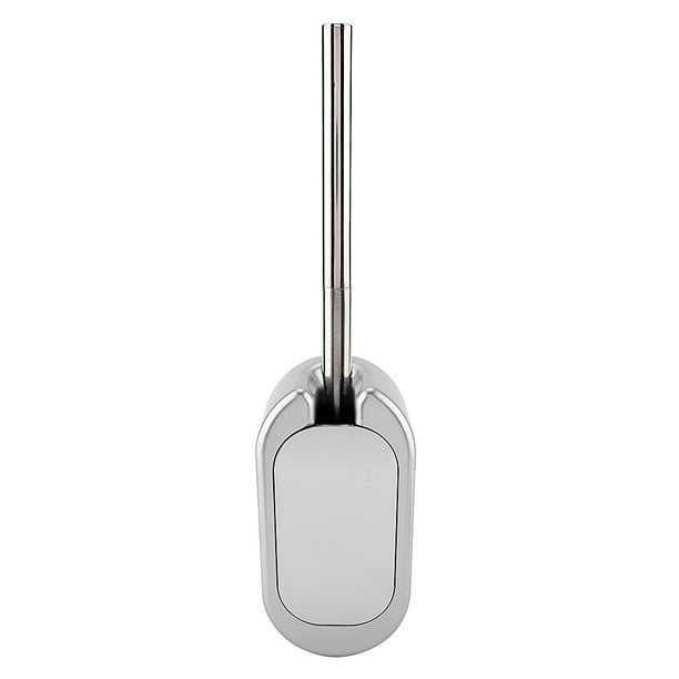 Escobilla de baño NikouMX de acero inoxidable Juego de portaescobillas sin clavos