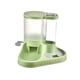 thumbnail image 5 of Juego de dispensador de agua y comida para mascotas integrado y práctico para alimentar a su gato. verde, 5 of 9