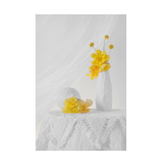 Canvas Wall Art - Lydia Jacobs 'A Bright Day' Wall Art for Living Room, Bedroom, or Office Décor by Trademark Fine Art - 12 x 19 Inches