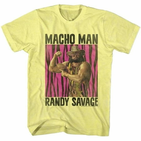 Macho Man Icons Randy Savage Adult Short Sleeve T Shirt