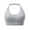Gray, variant on Halter-Neck Sports Bras for Women Full Coverage No Underwire Quick-Dry Supportive Adjustable Back Strap Yoga Bras