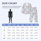 thumbnail image 4 of Balery Bunny cartoon with easter Pijama para Hombre de Dos Piezas con Manga Larga, Conjunto de Dormir y Descanso Suave con Bolsillos-Large, 4 of 7